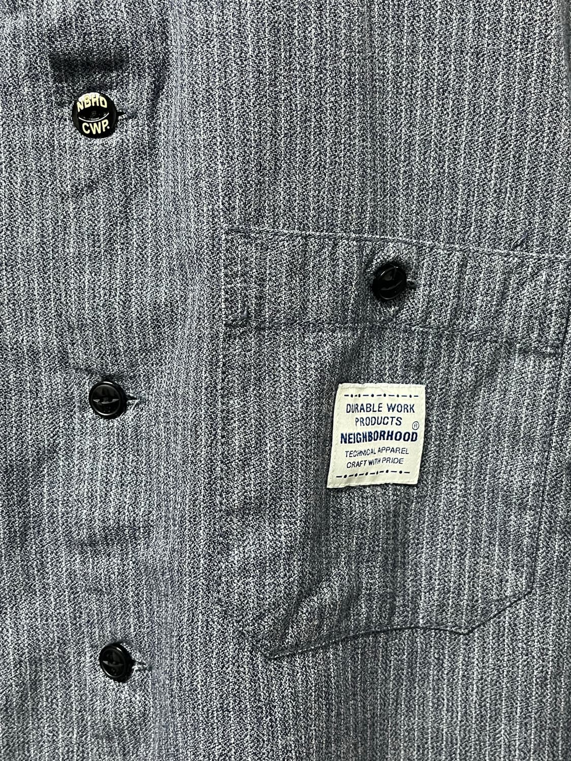 Neighborhood stripe work shirt 상품이미지4