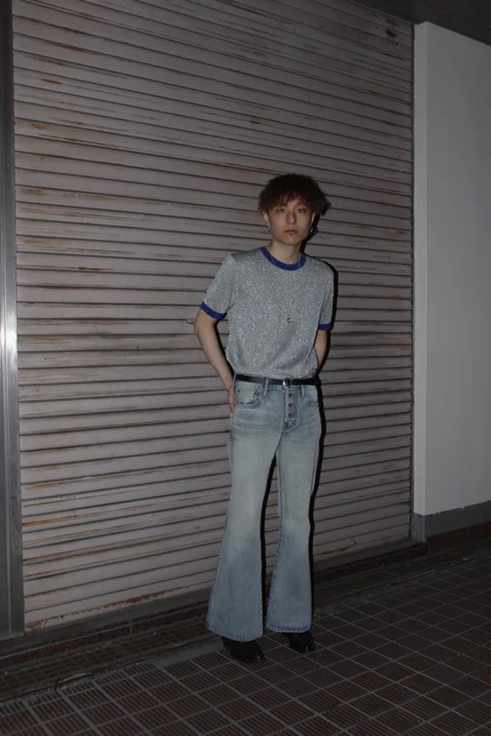 Bed J.W Ford 23ss trim knitting 티셔츠 상품이미지4