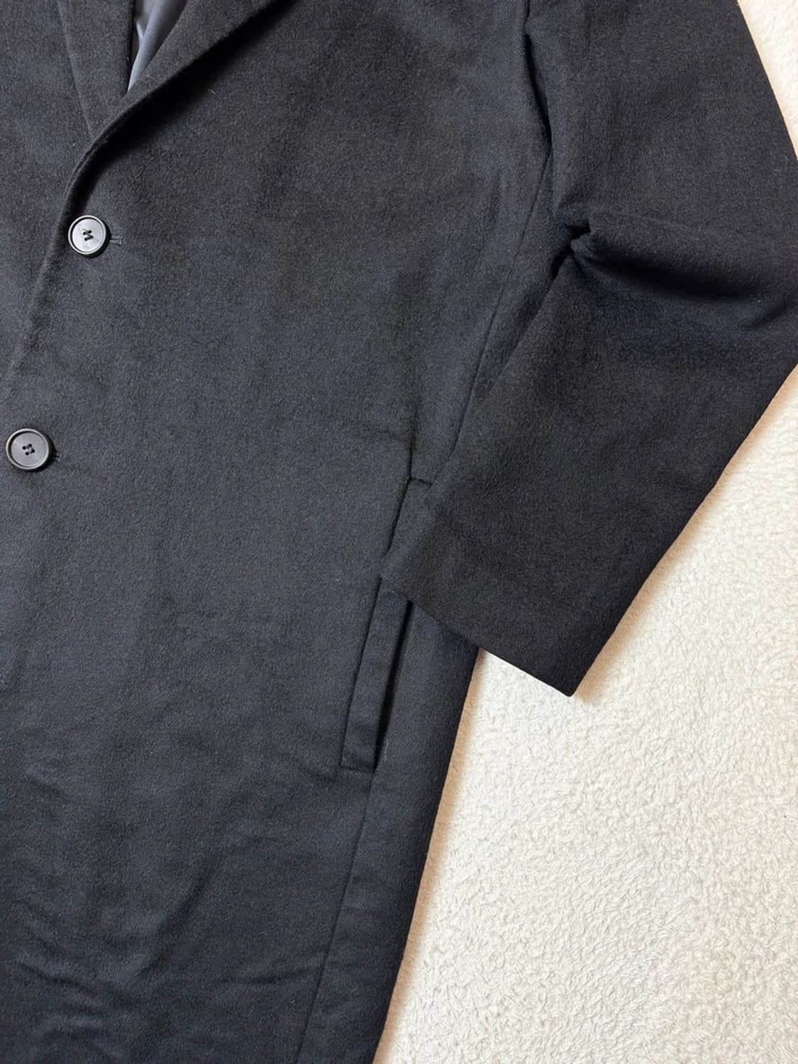 인사일런스 x 분트 17FW 캐시미어 블렌드 더블 코트 PN6571 상품이미지4