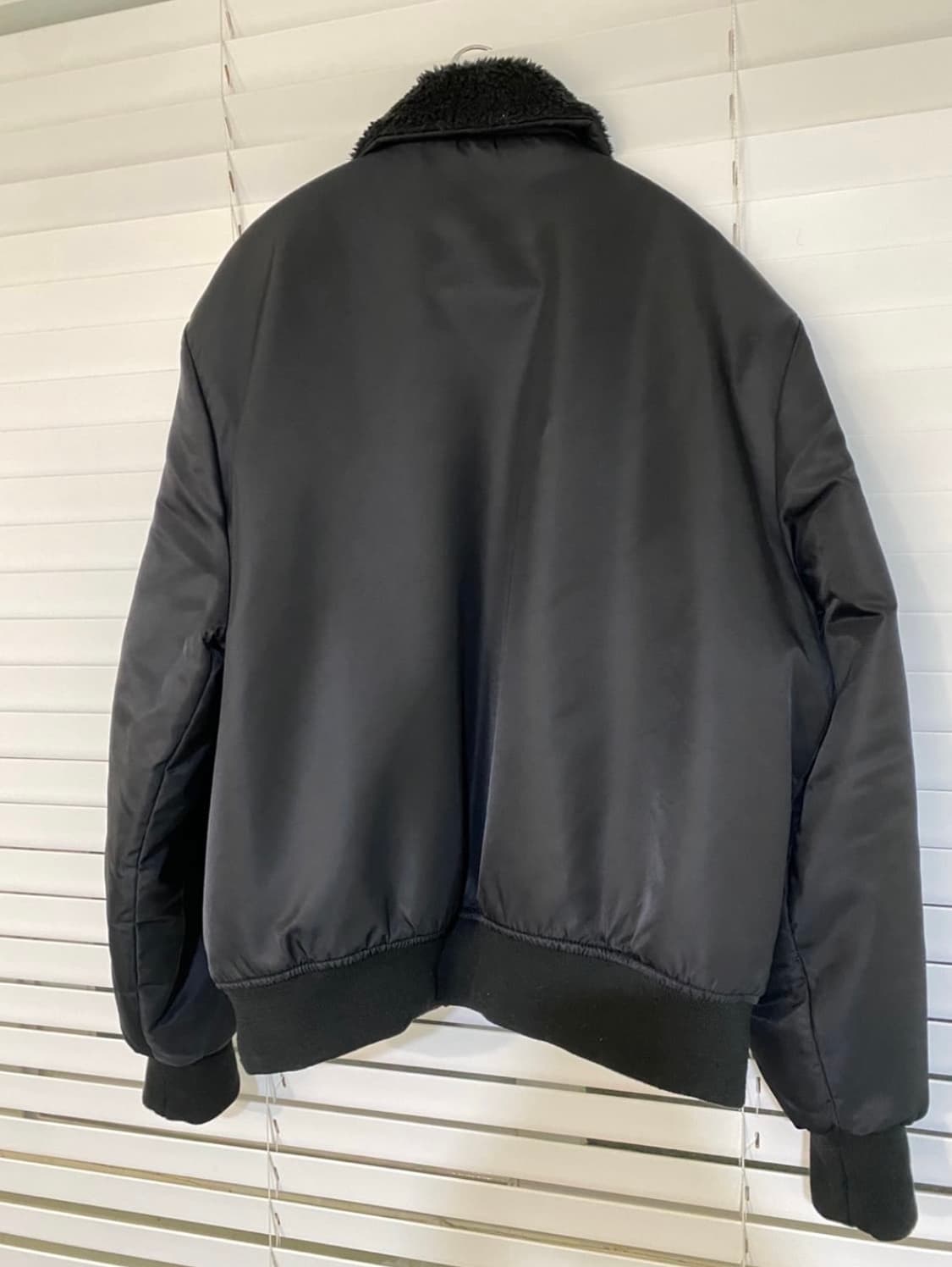 슈프림 디키즈 퍼 칼라 봄버자켓 블랙 m 상품이미지4