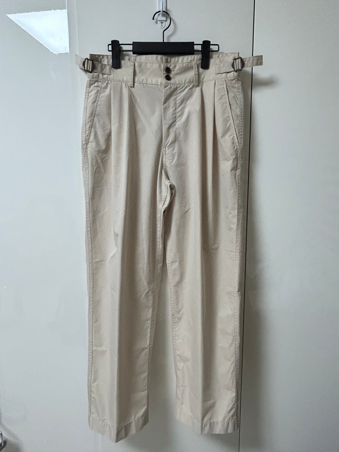 어나더오피스 산티아고 오피서 팬츠(오트밀크) 2사이즈 상품이미지1