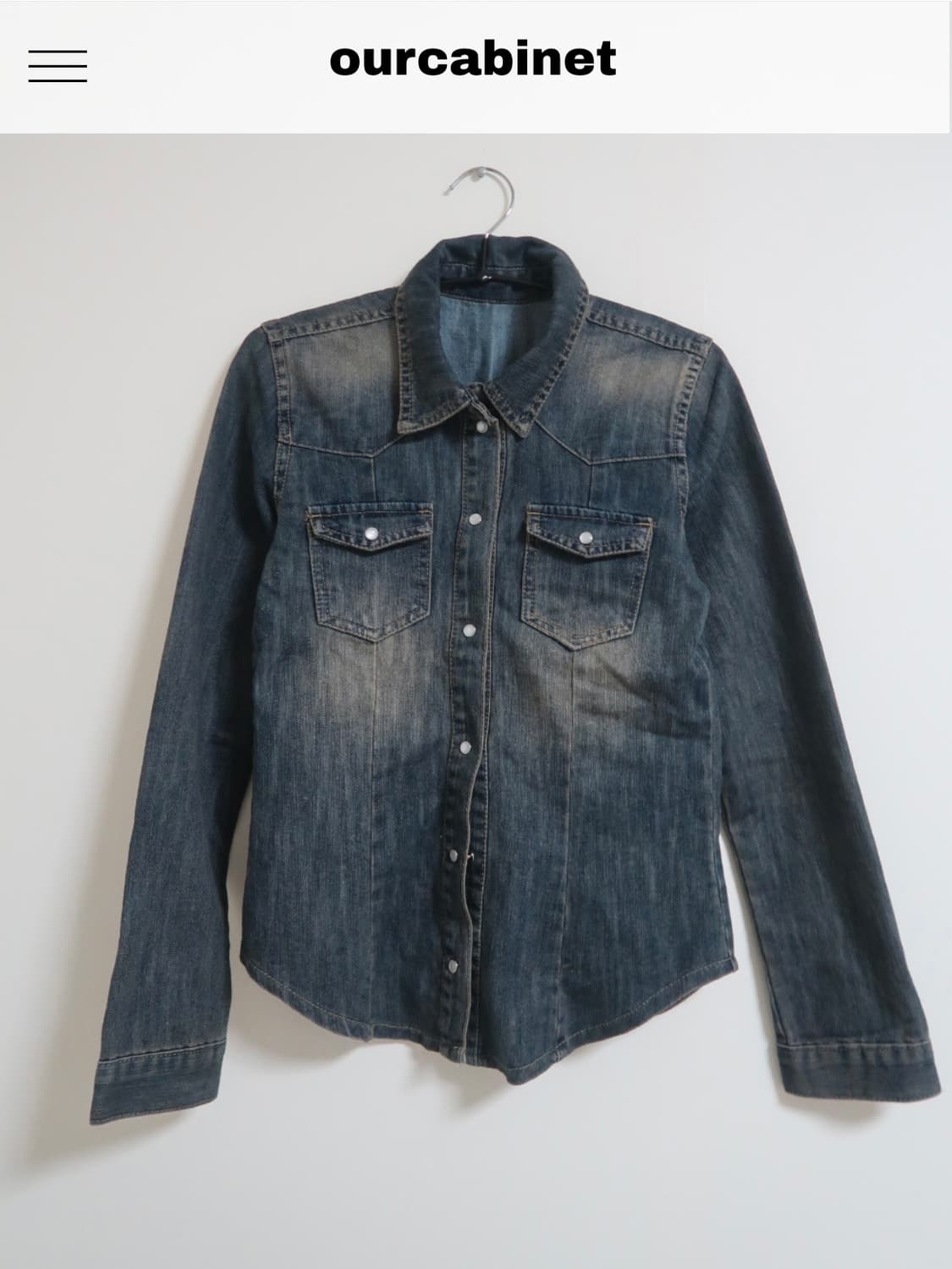 teen denim shirts 상품이미지1