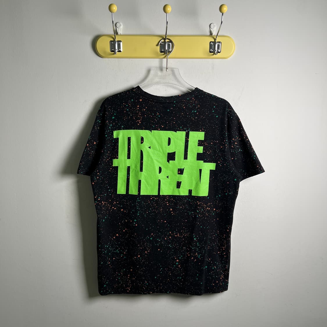 Stussy 올드 스투시 트리플 쓰렛 페인팅 반팔 티셔츠 XL 상품이미지2