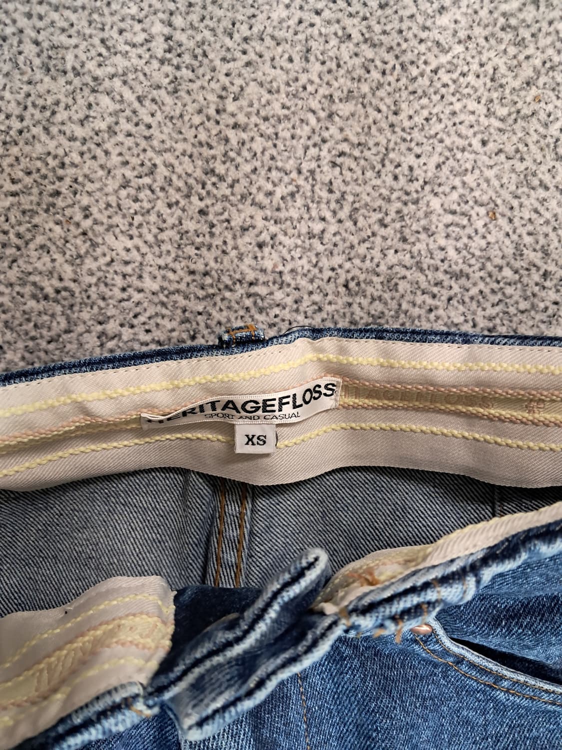 헤리티지플로스 데님팬츠 상품이미지3