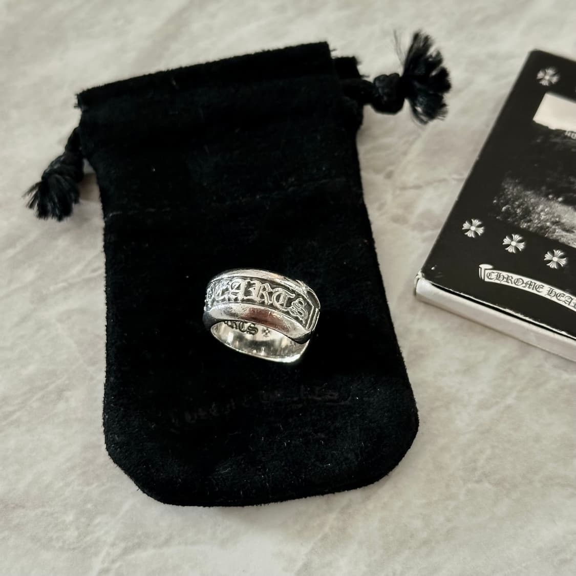 크롬하츠 말발굽 스크롤라벨링(US6/국내11호) 상품이미지1