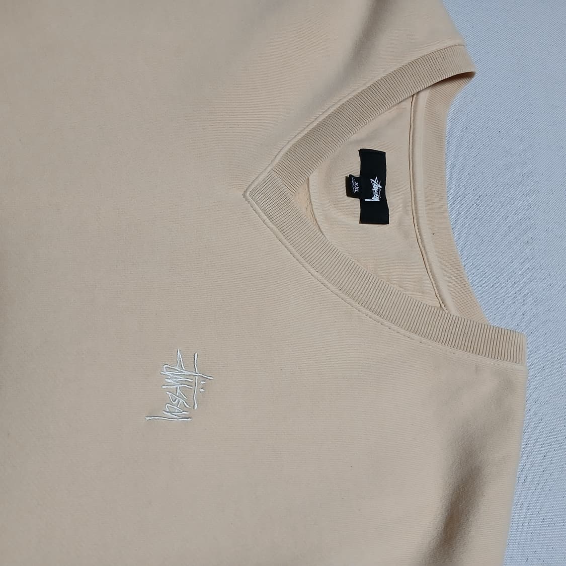 stussy 스투시 조끼 베스트 브이넥 오버사이즈 상품이미지2