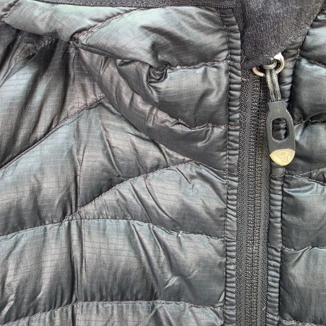 마운틴 하드웨어 다운 후드 패딩 자켓 집업 점퍼 100 L 사이즈 상품이미지9