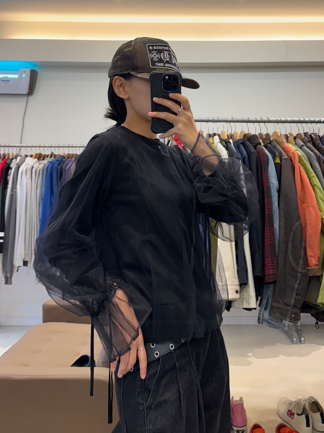 새상품 꼼데가르송 느와 케이 니노미야 탑 상품이미지5