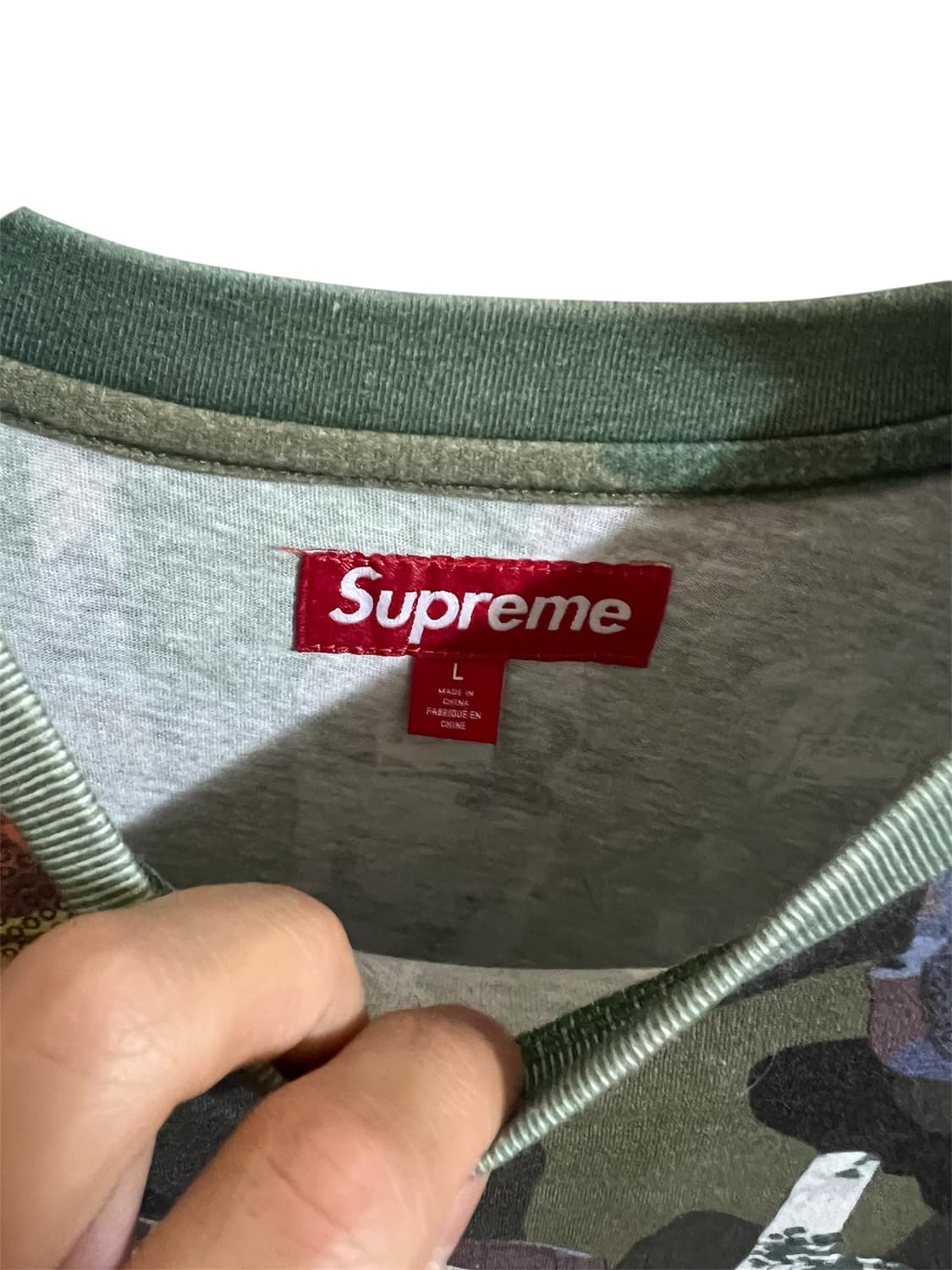[L] 슈프림 워키토키 티셔츠 상품이미지3