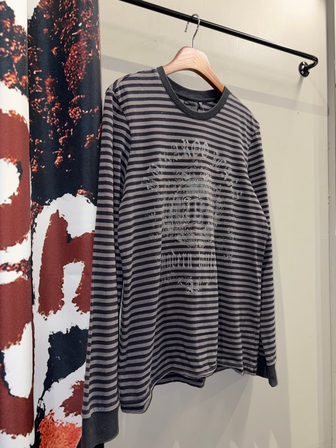 버커루 스트라이프 로고 티셔츠 상품이미지5