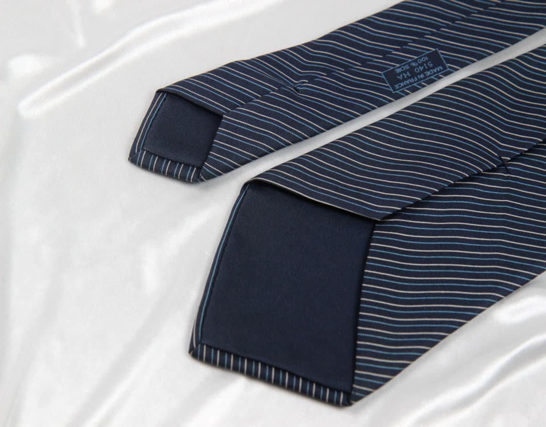 에르메스 9.4cm A등급 남자 명품넥타이 상품이미지3