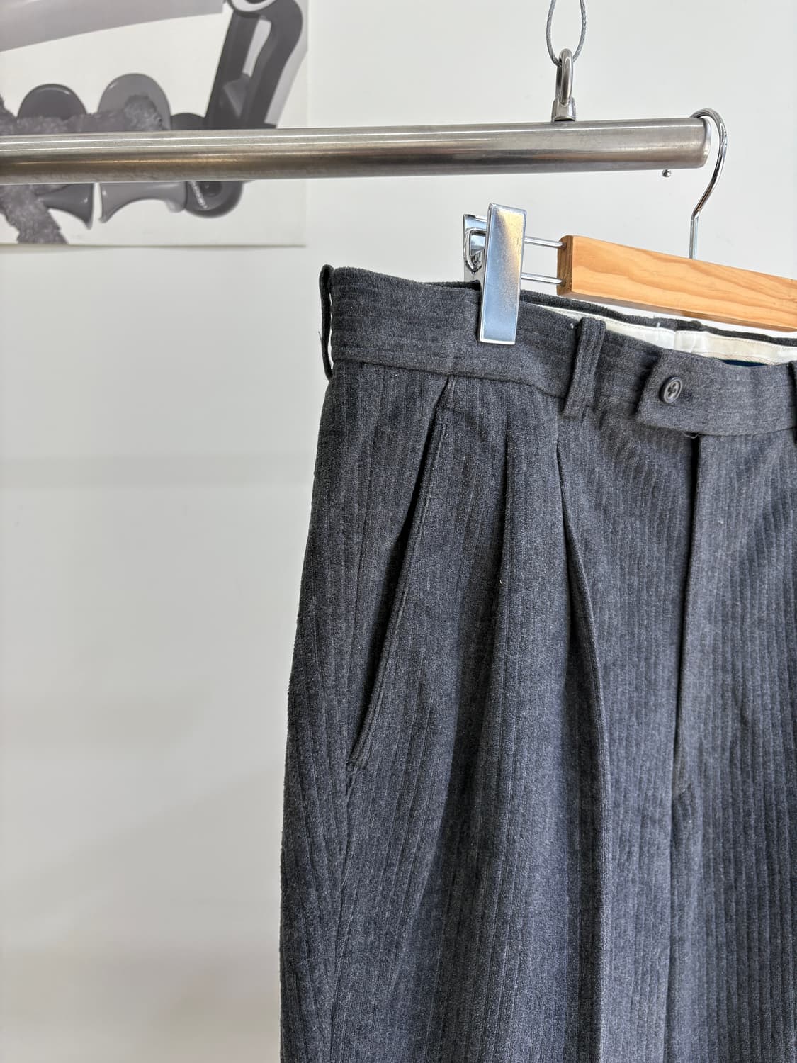 LAKE LAND (Made in Japan) 슬랙스 상품이미지3