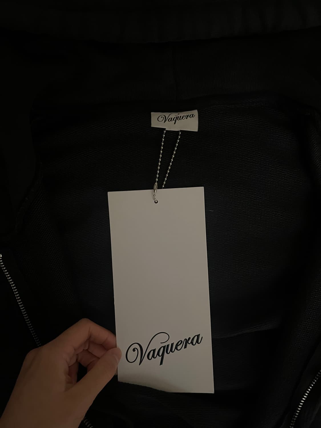 Vaquera 바퀘라 트위스트 후드 집업 상품이미지6