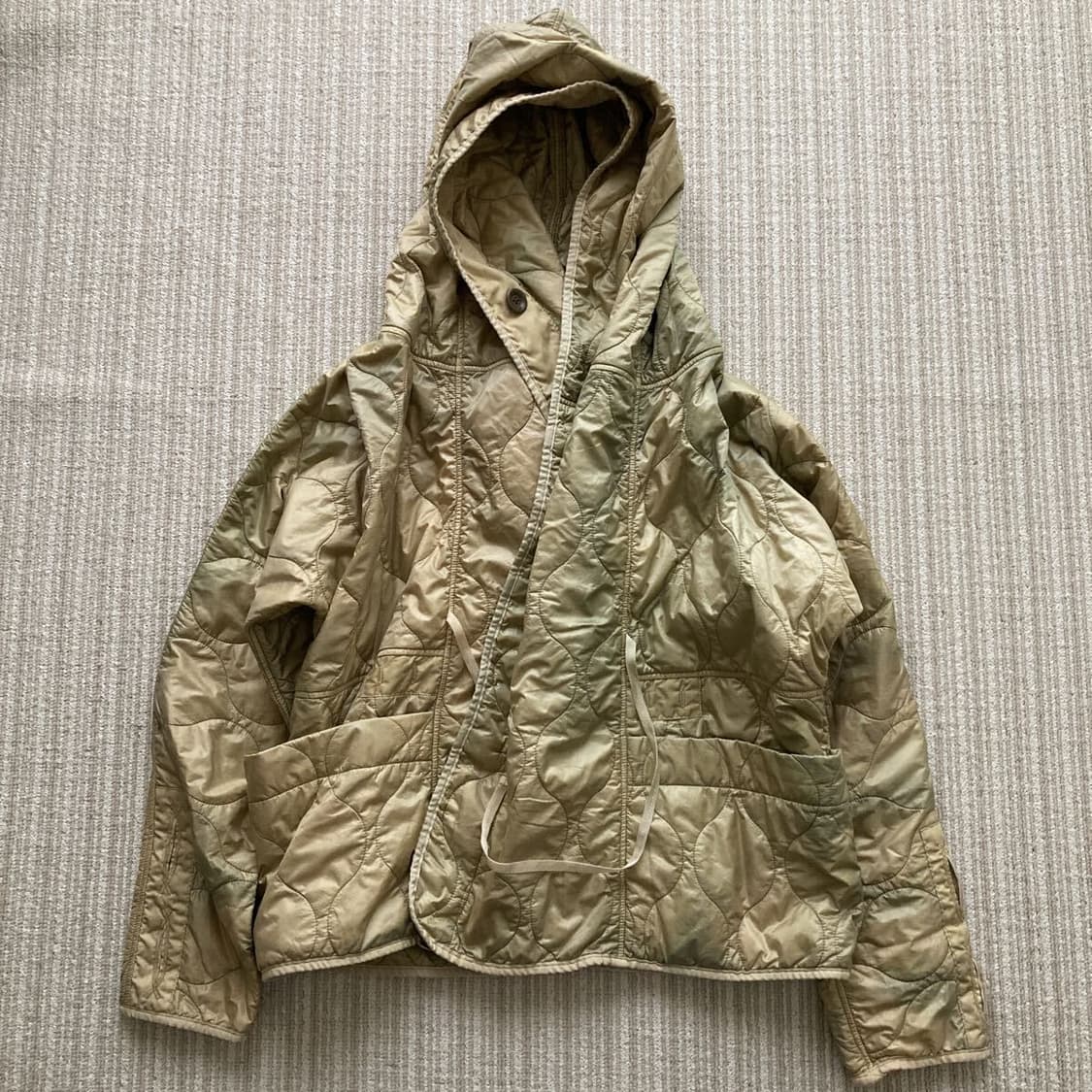 캐피탈 퀼팅 링코트  상품이미지1