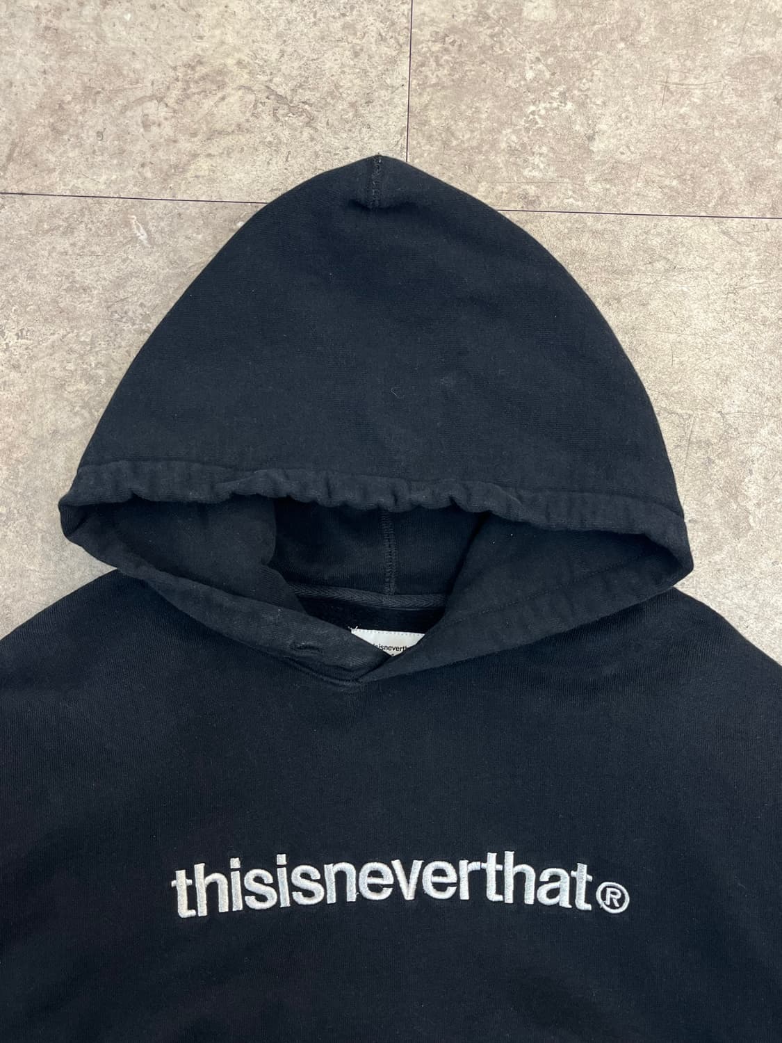 디스이즈네버댓 기모 후드티 블랙 S #csz3643 상품이미지6
