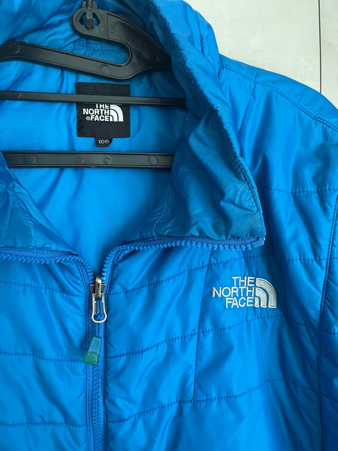 노스페이스 블루 경량 패딩 자켓 [100] 상품이미지5
