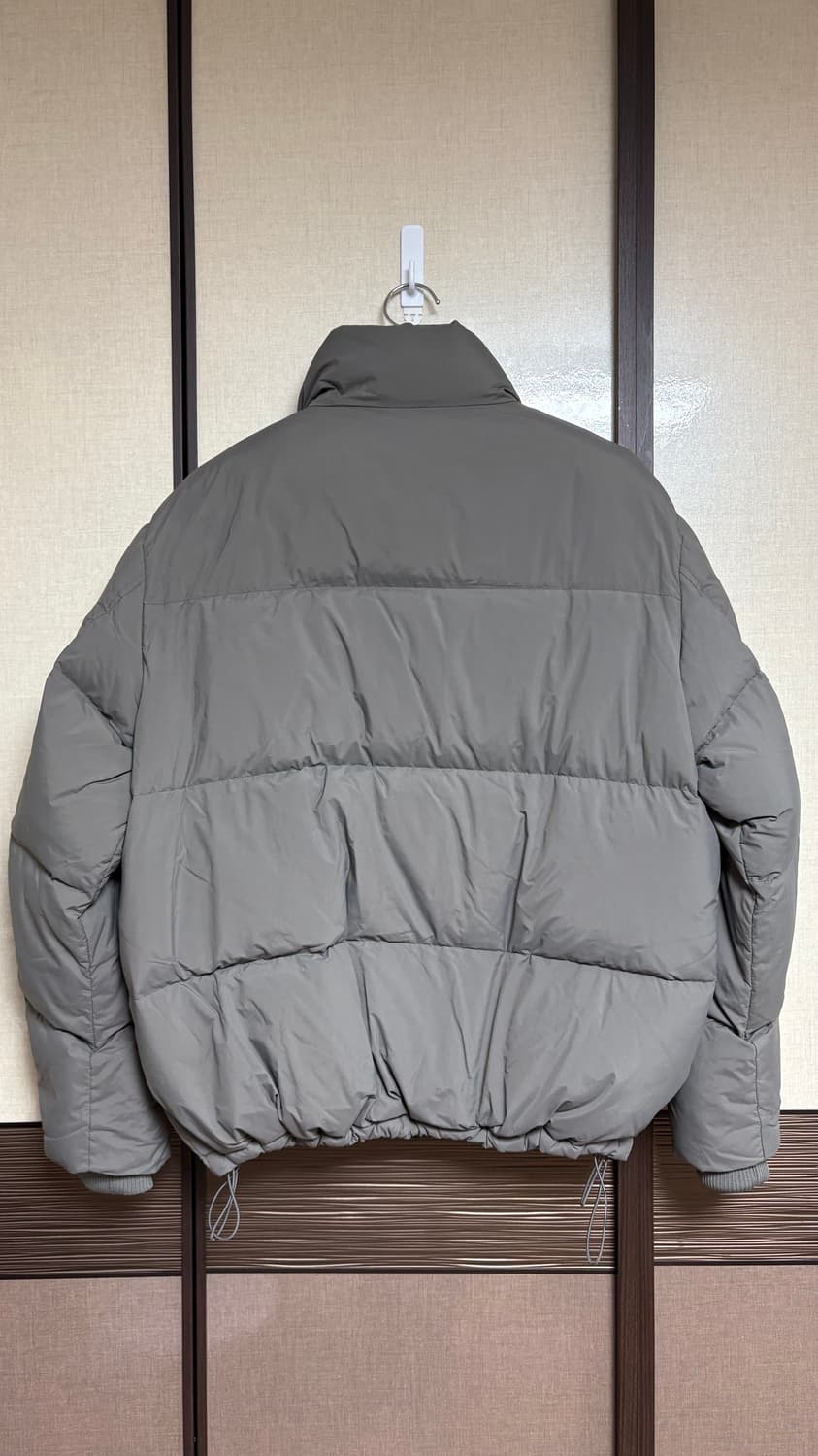 [100/L] 지오다노 푸퍼 숏 패딩 그레이 상품이미지2