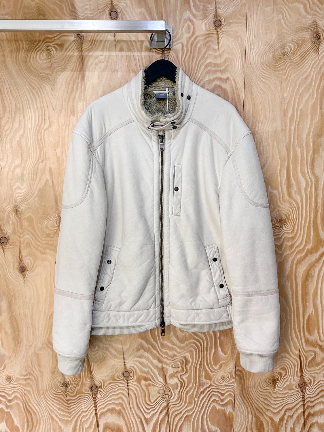 아르마니익스체인지 쉐르파 라이닝 바이커 자켓 상품이미지3