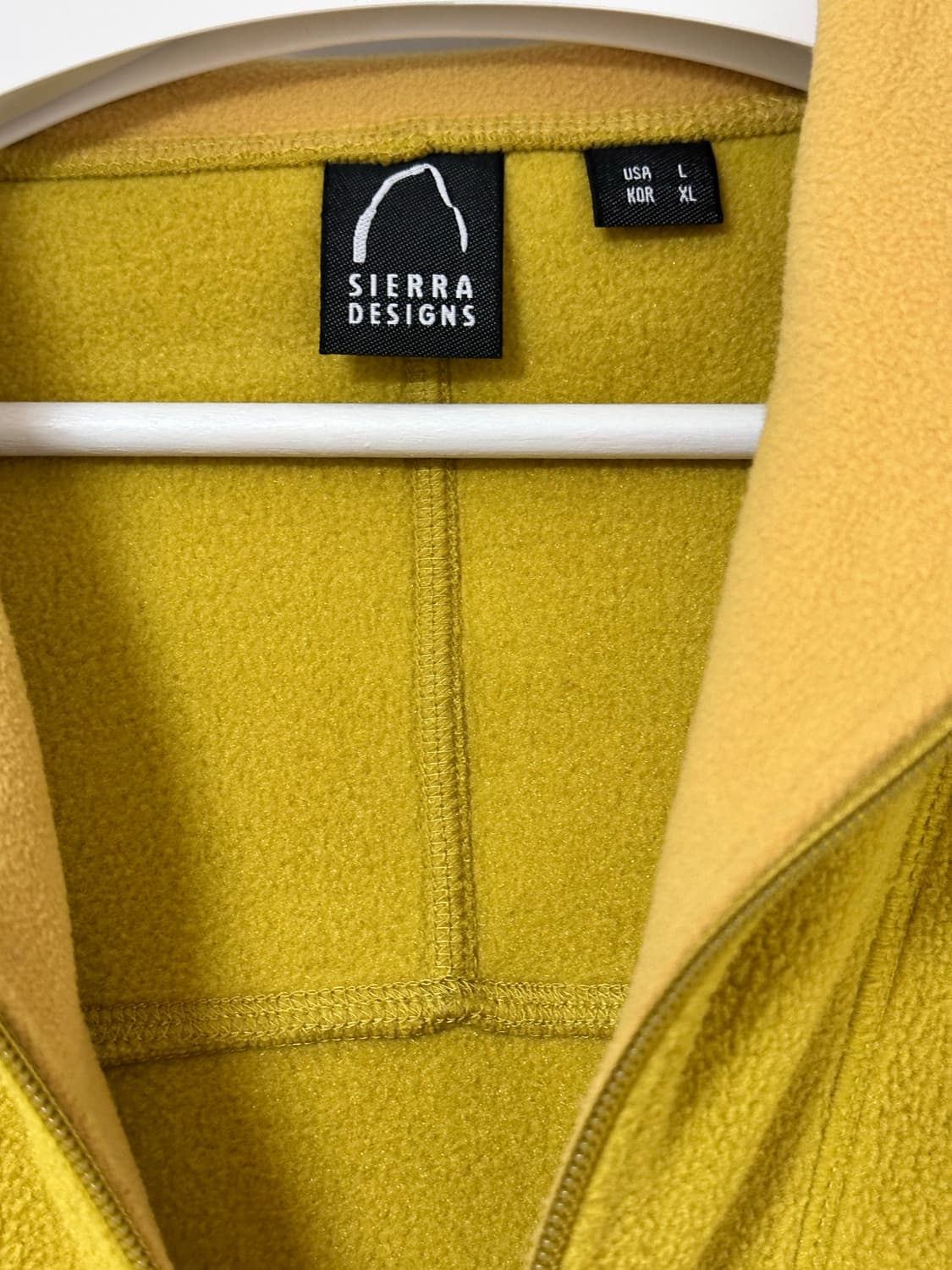 시에라디자인 폴라텍 후리스 옐로우(XL) 상품이미지5