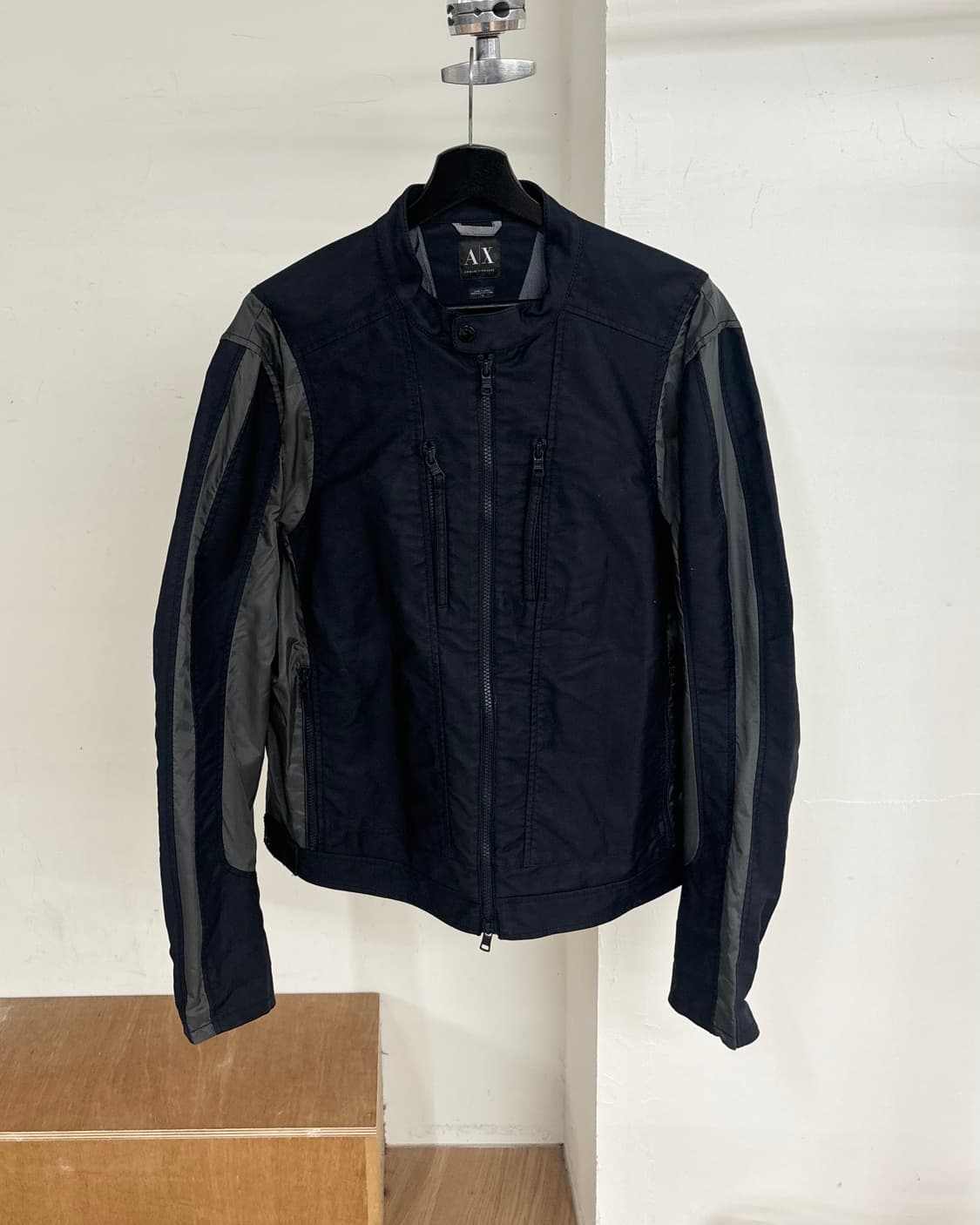 아르마니 익스체인지 투웨이 바이커 재킷 상품이미지1