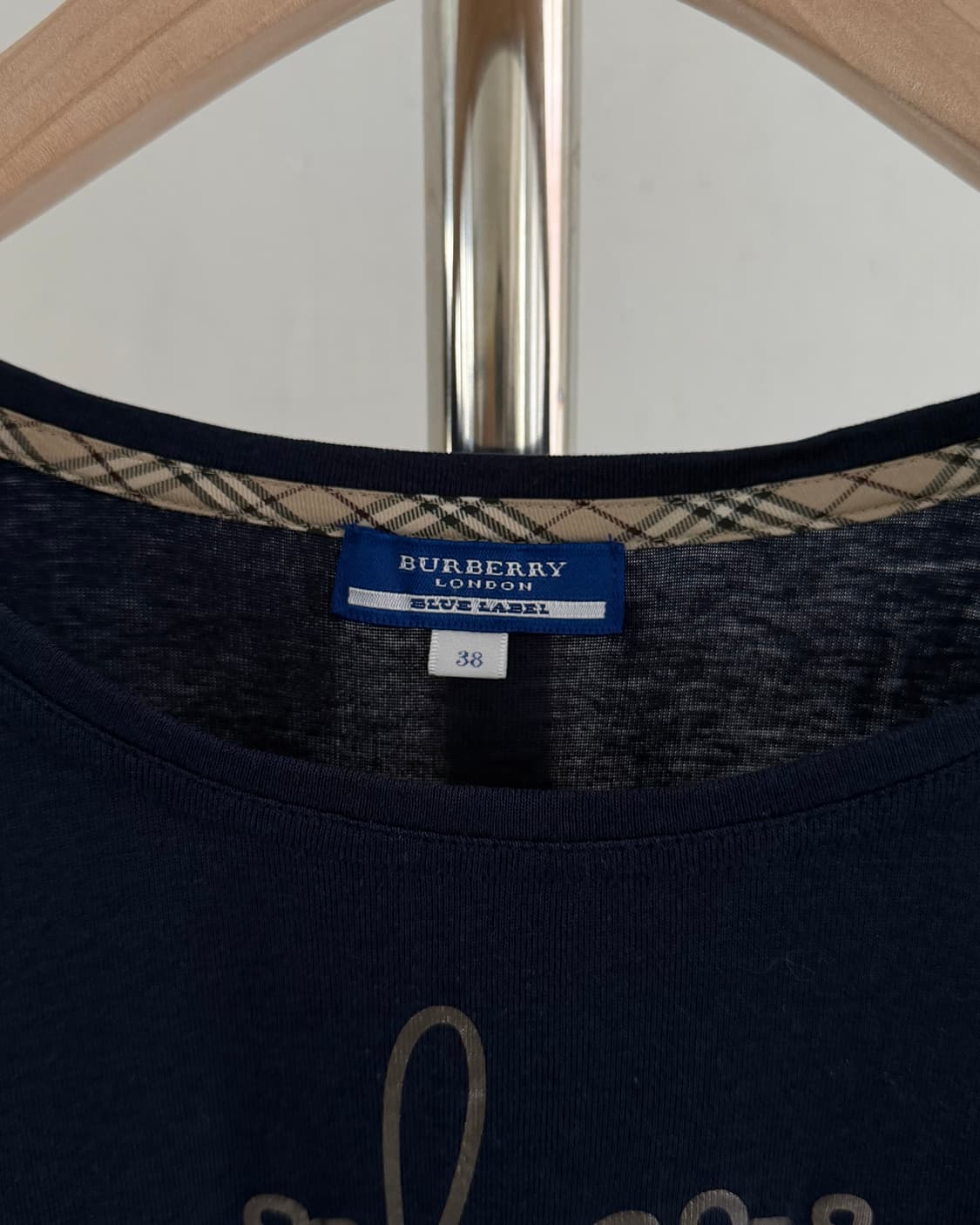 Burberry 버버리 블루라벨 레터링로고 프릴 탑  상품이미지7