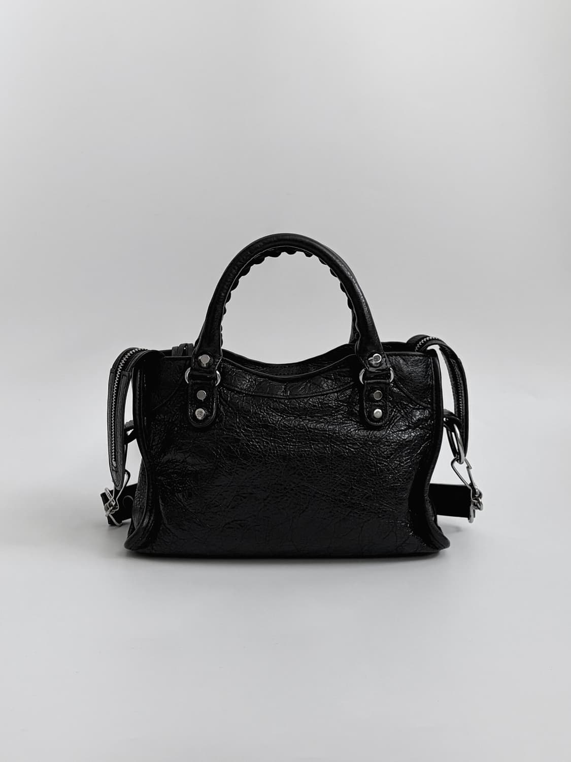 발렌시아가 클래식 시티백 미니 판매합니다. 상품이미지4