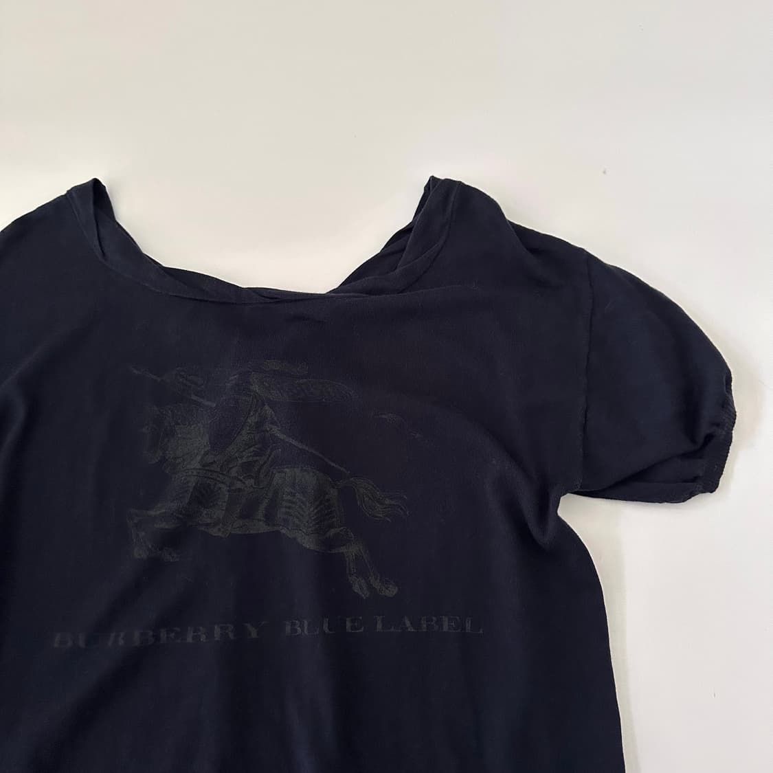 버버리 블루라벨 burberry 로고 반팔 블라우스 상품이미지4