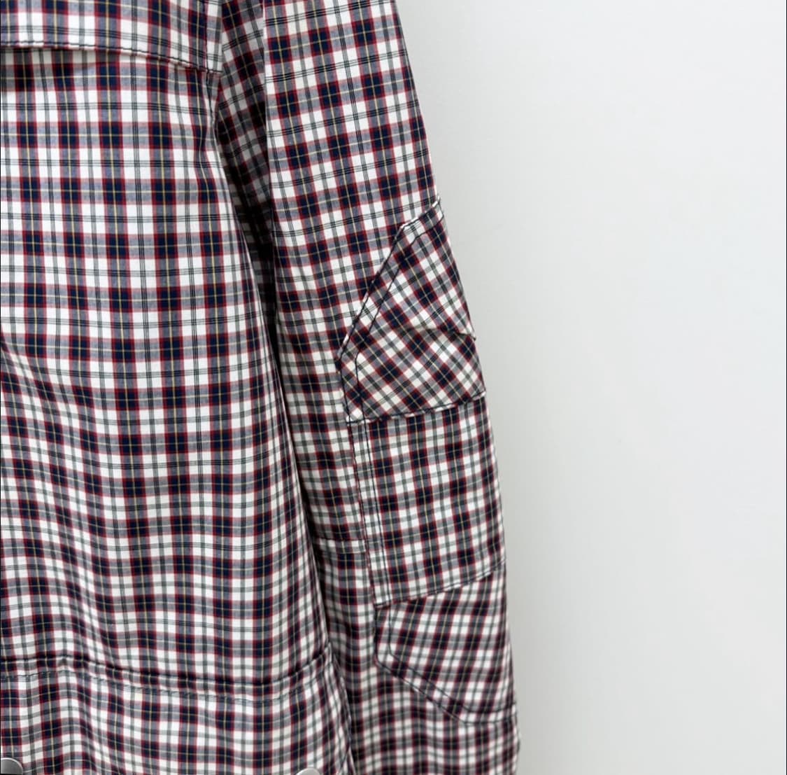 준야와타나베 체커보드 유틸리티 블루종 자켓 상품이미지5