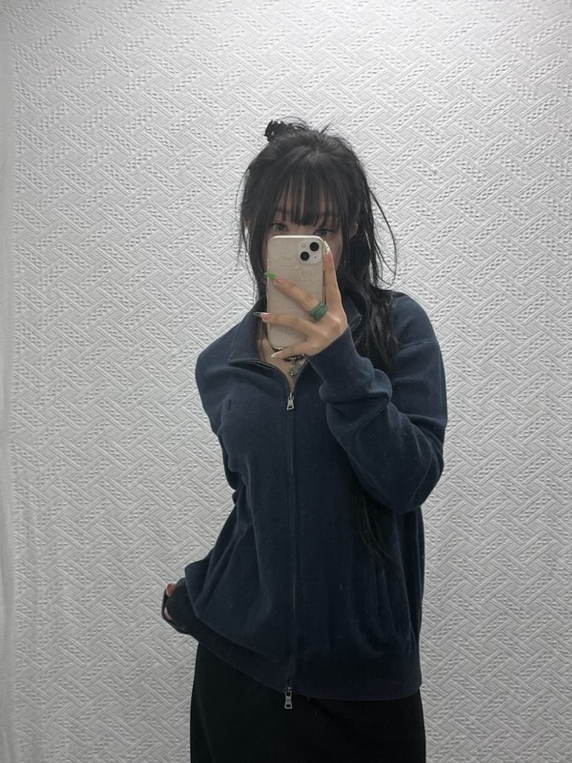 폴로 랄프로렌 모던 캐주얼 피마코튼 니트 집업 가디건 S C08918 상품이미지2