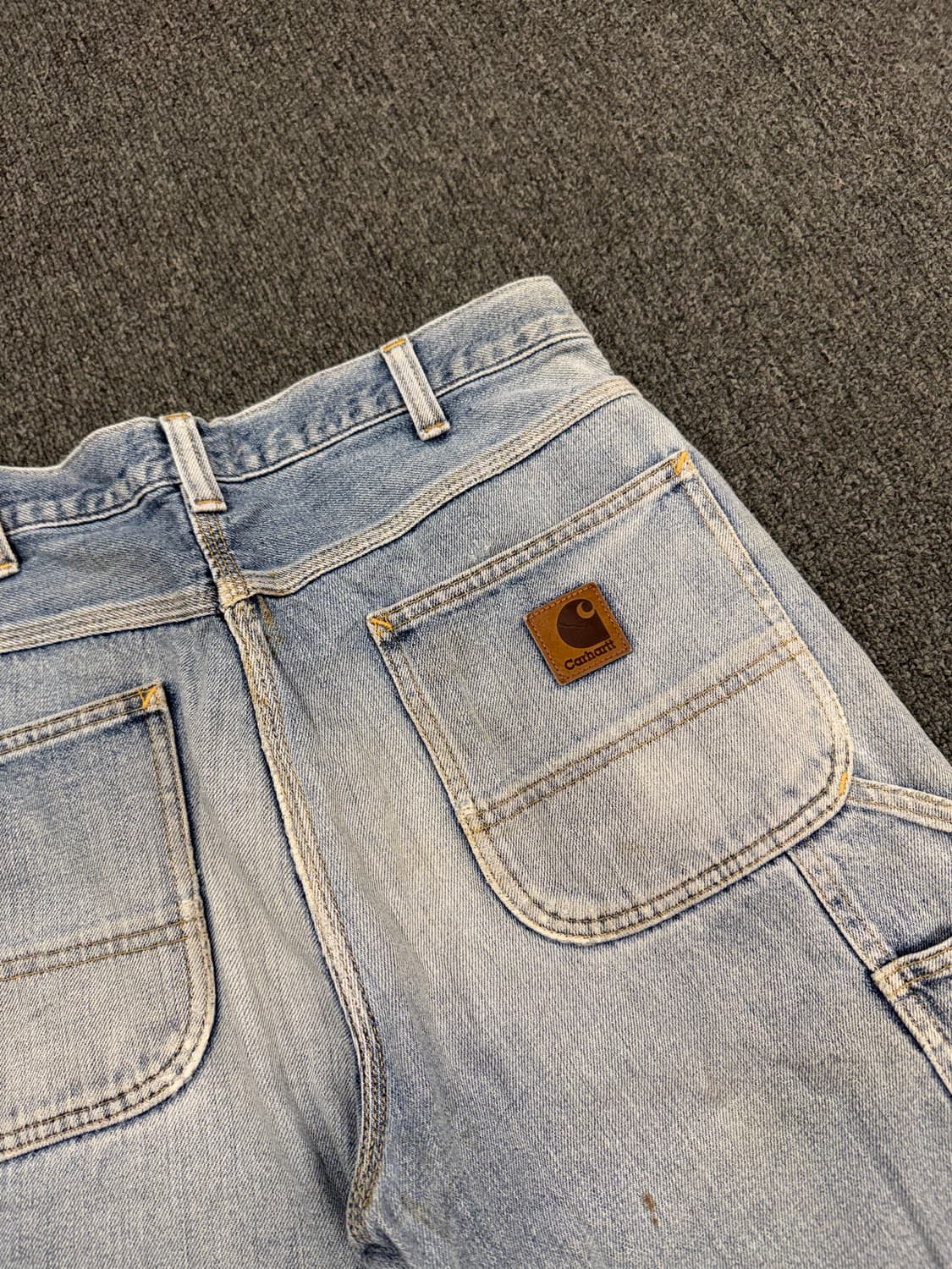 30)칼하트 빈티지 워싱 싱글니 데님팬츠 상품이미지7