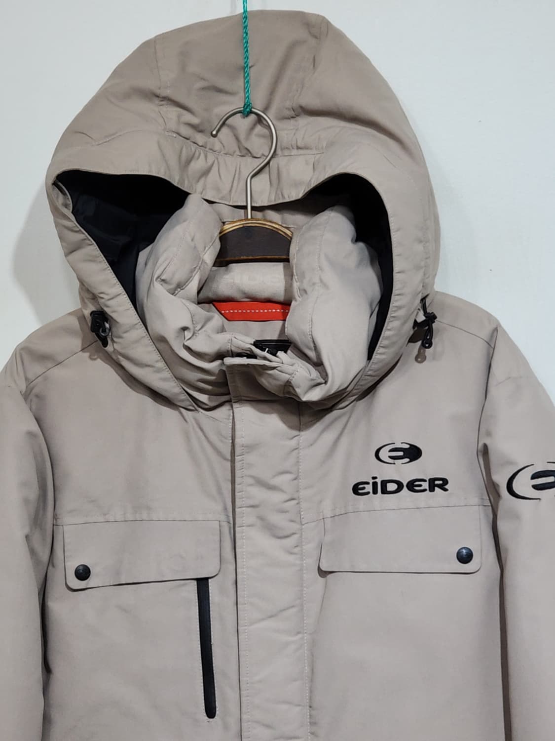 (M) 아이더 오리털 패딩점퍼 후드 다운자켓 아웃도어  상품이미지2