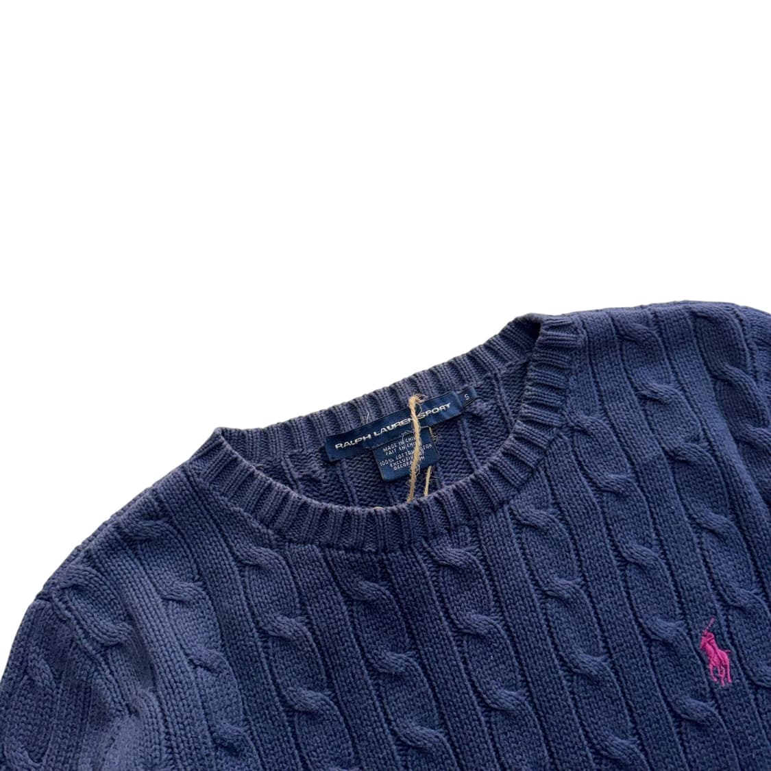 [우먼 S] 폴로 랄프로렌 우먼스 케이블 스웨터 니트  상품이미지3