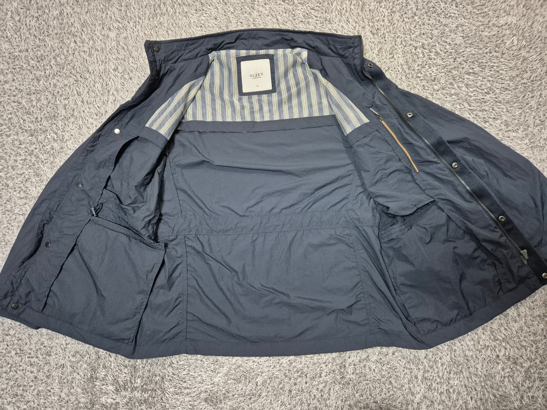 올젠 남성 나일론 바람막이 자켓 100 상품이미지7