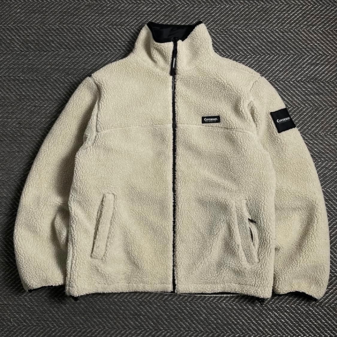 커버낫 빅로고 리버시블 플리스 자켓 o 4864 상품이미지4