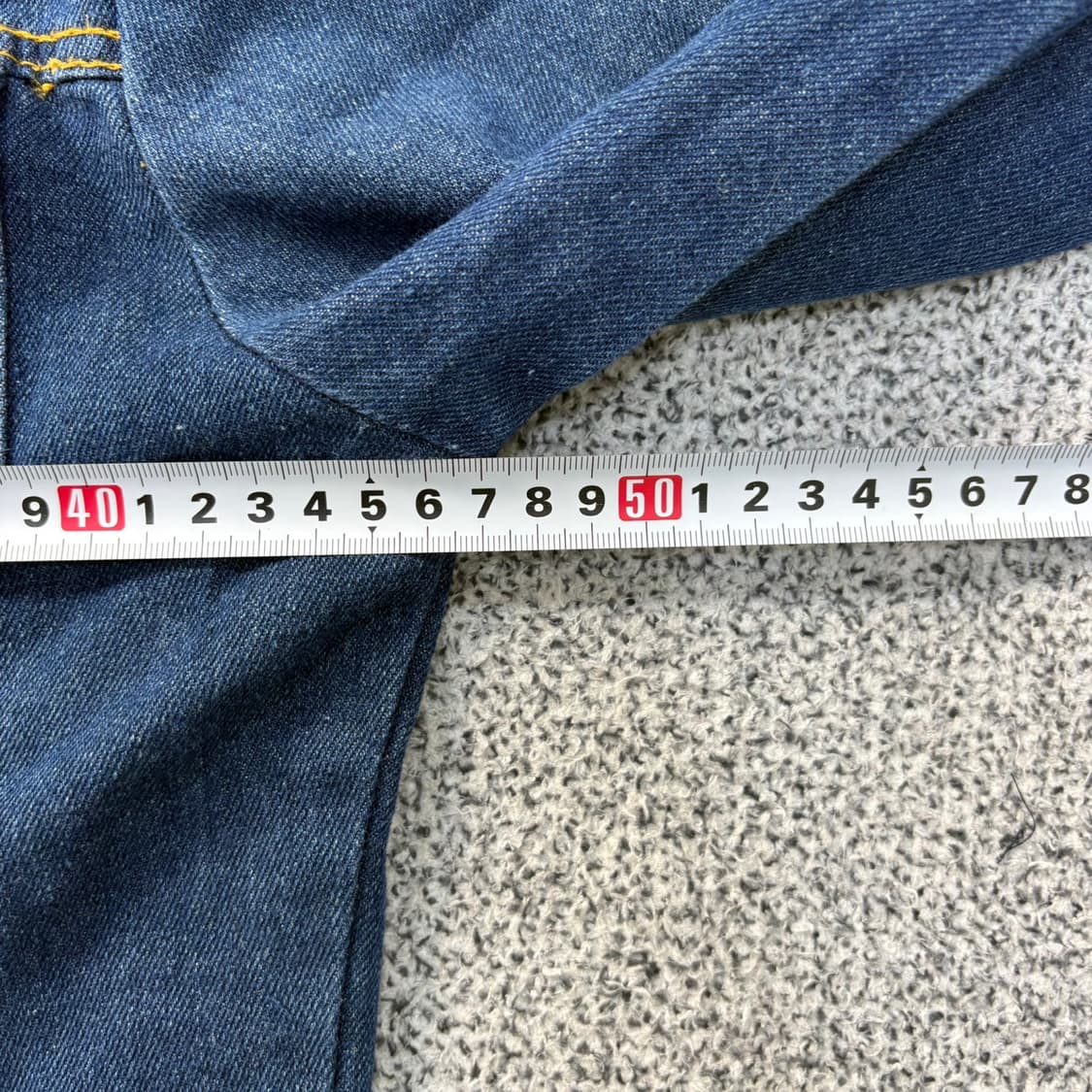 실측확인 빈티지 청자켓 데님 자켓 0323J 상품이미지4