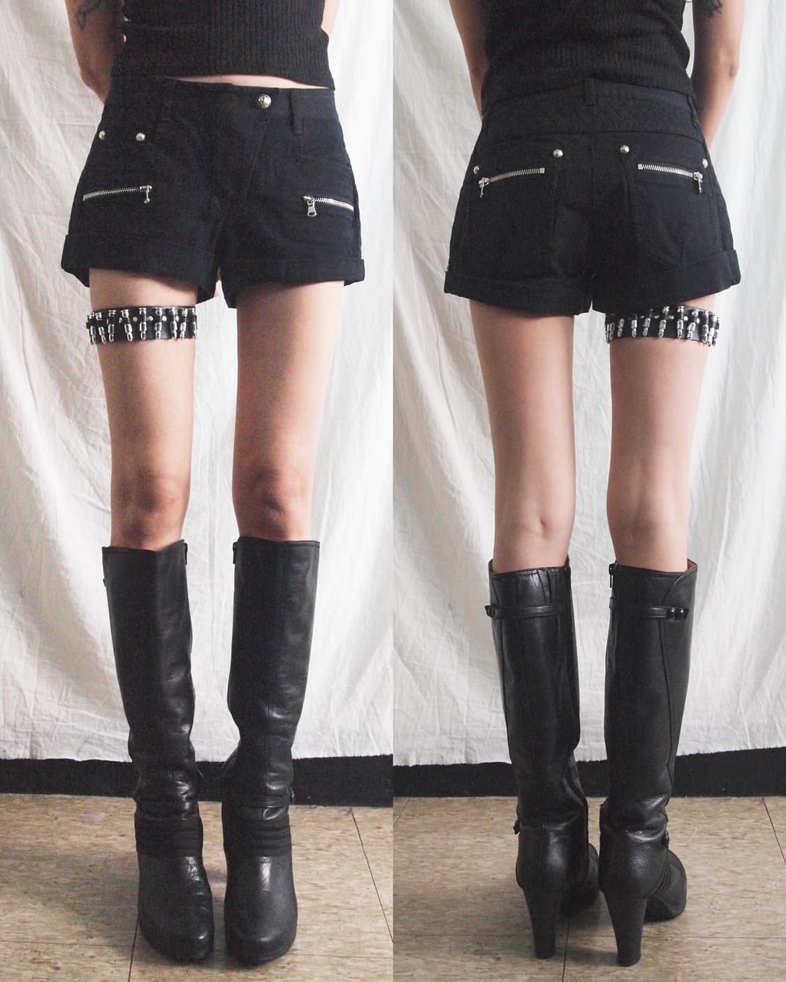 피에르 발망 바이커 숏팬츠 상품이미지1