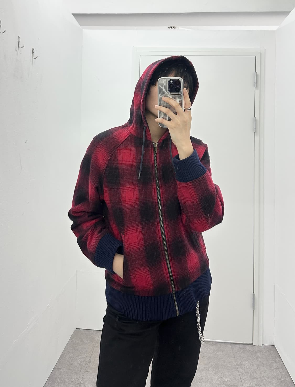 LEVI’S check pattern hood jacket 상품이미지3