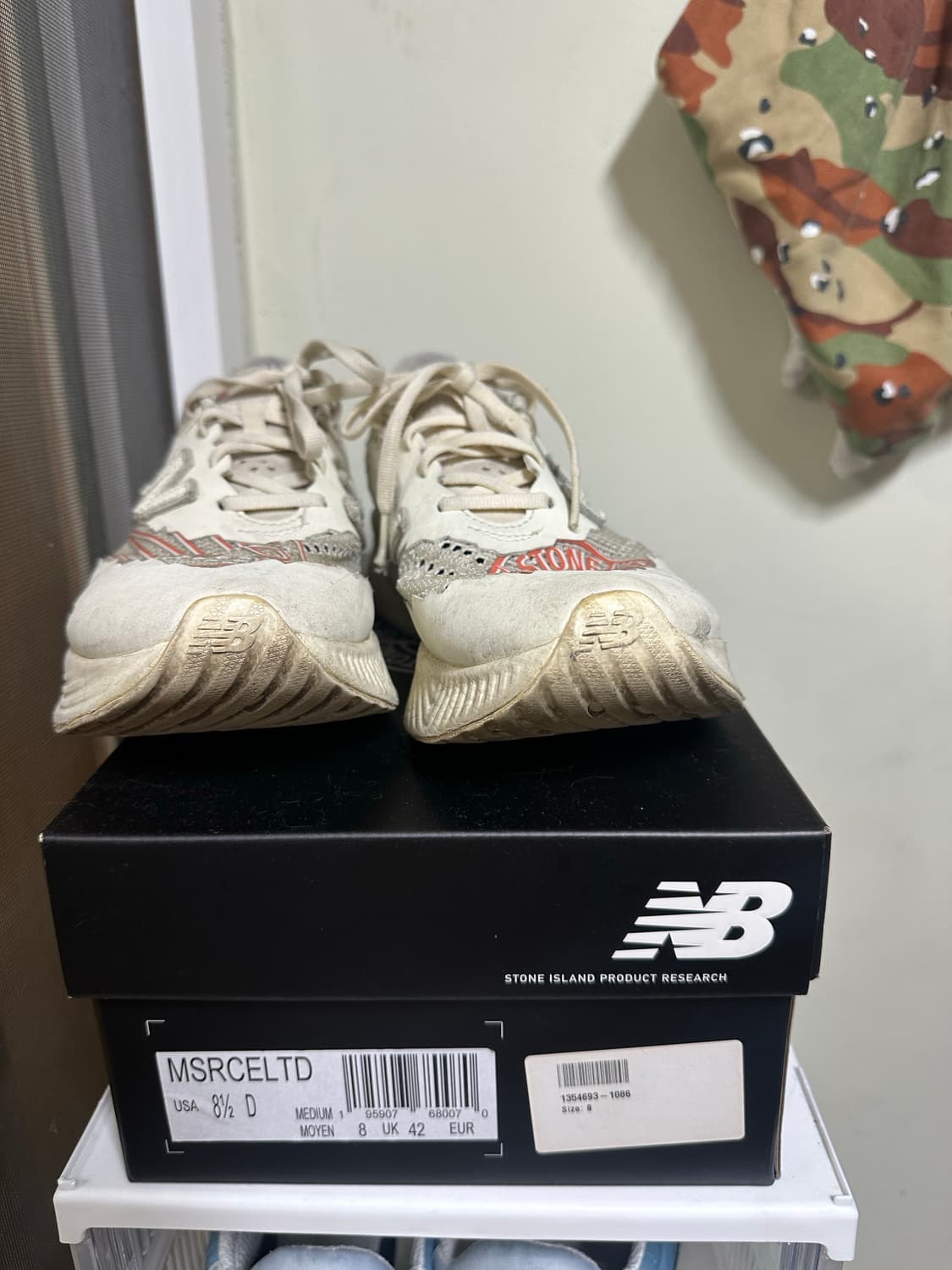 스톤아일랜드X뉴발란스 운동화 상품이미지3