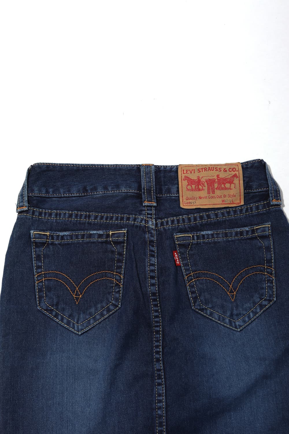 LEVIS 953 옆트임 데님 스커트 women 27 상품이미지6
