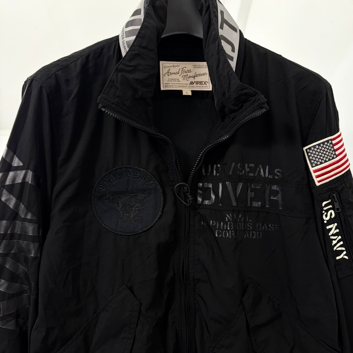아비렉스 Frogman CWU 플라이트 자켓 상품이미지7