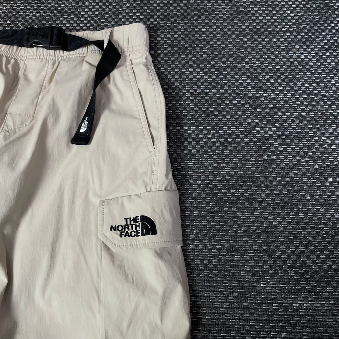 (밴딩) 노스페이스 베이지 벨트 카고 코튼 팬츠 S 상품이미지4