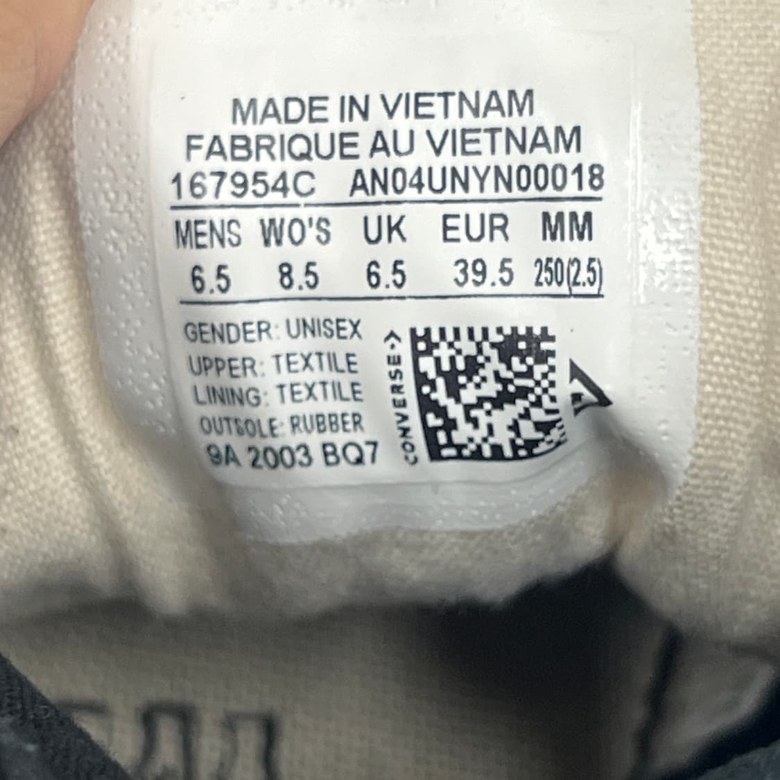 컨버스 X 피어 오브 갓 에센셜 척 70 하이 스니커즈 250 상품이미지9