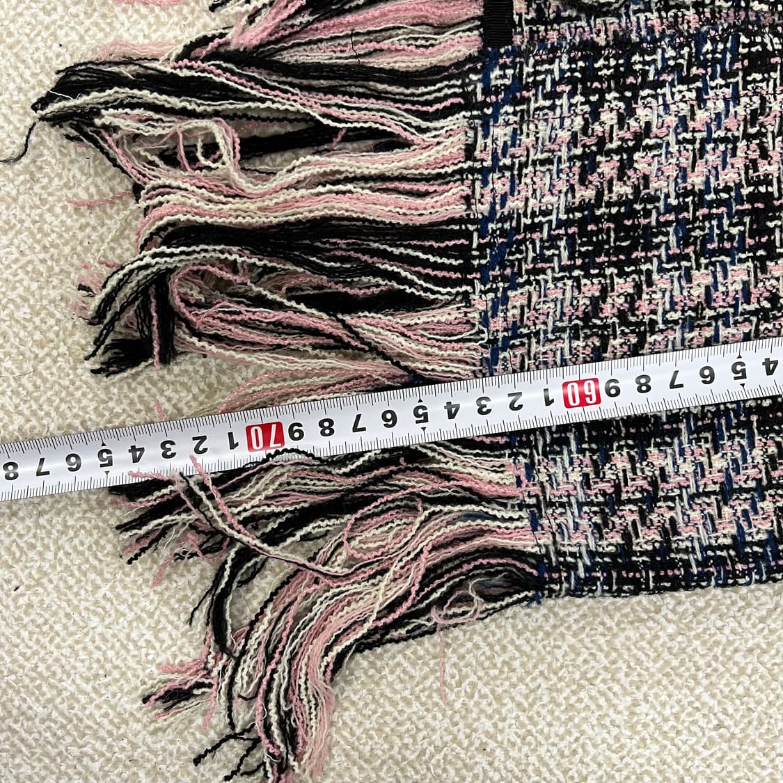 [64-94] 한섬 시스템 여성 트위드 미디 스커트 치마 0108M1 상품이미지8