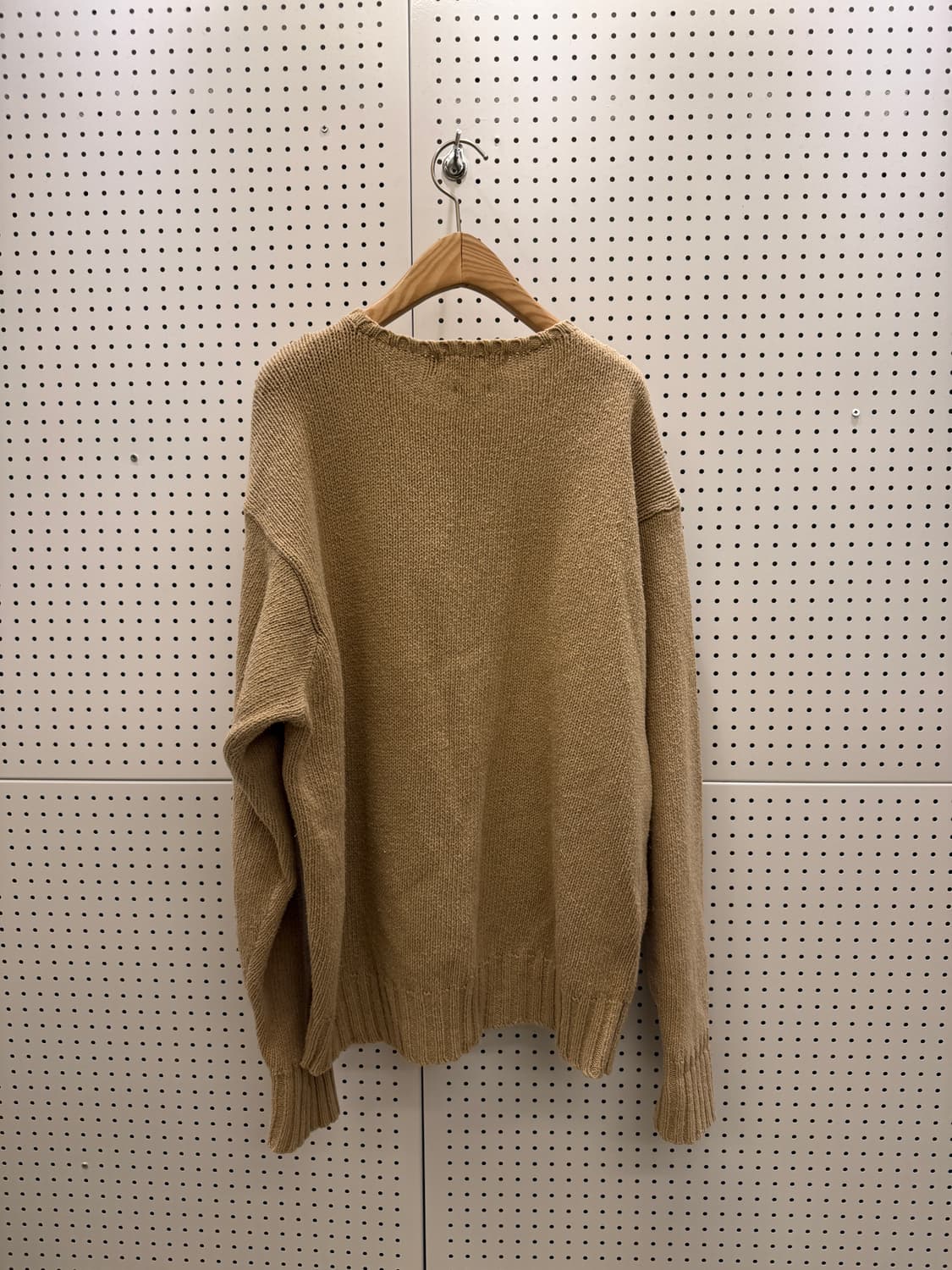 폴로 랄프로렌 코튼 니트 스웨터 베이지 U961 상품이미지3