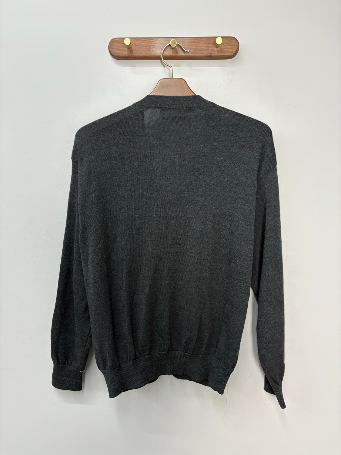 입생로랑 체크 패턴 가디건 A3056 상품이미지4