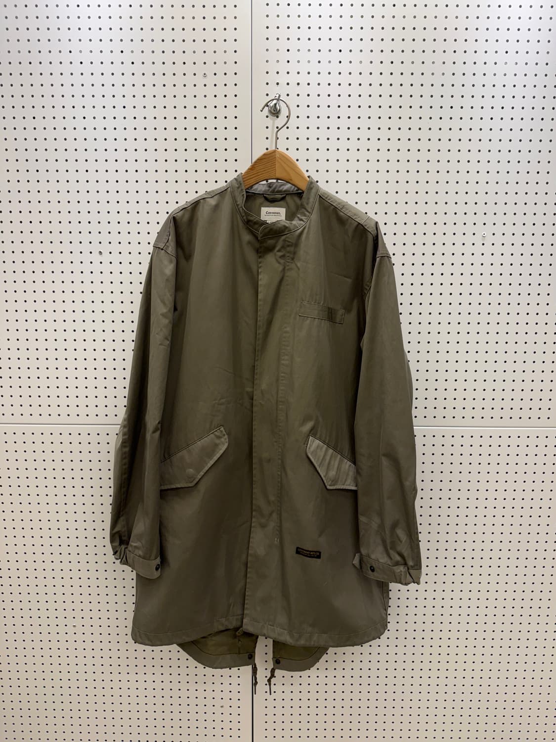 커버낫 카키 피쉬테일 자켓 U1272 상품이미지2