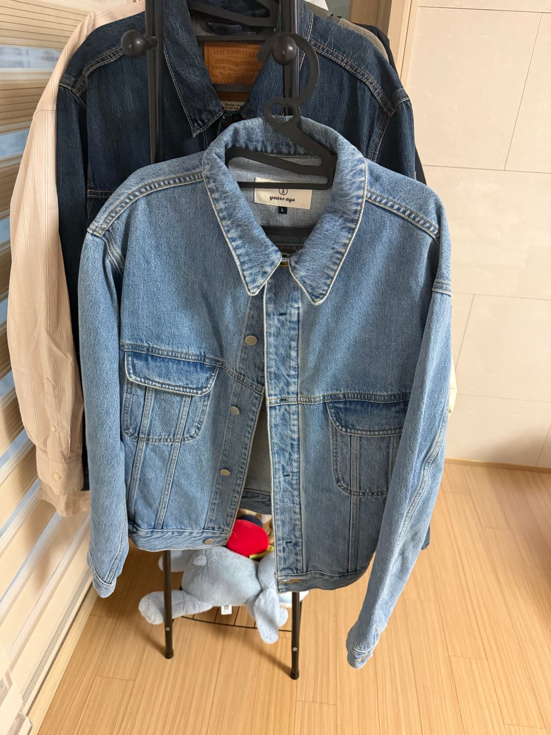 이얼즈어고(yearsago) 트러커 청자켓 (L) 상품이미지1