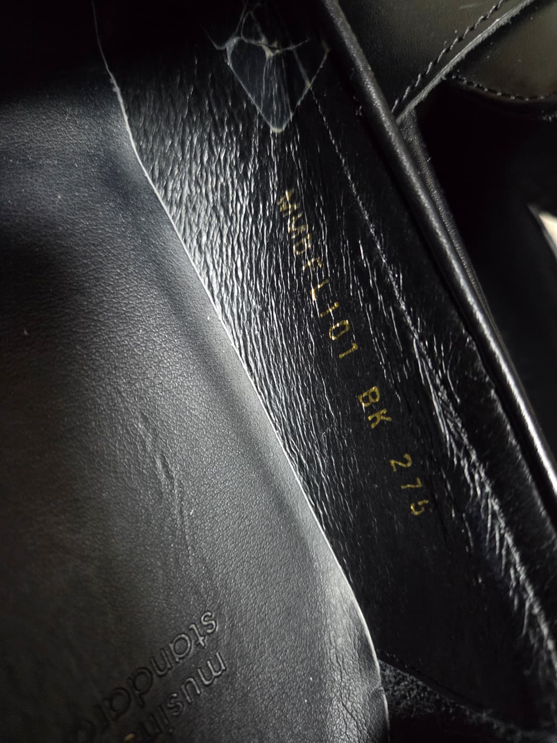 무신사 스탠다드 페니 로퍼 블랙 275 상품이미지7