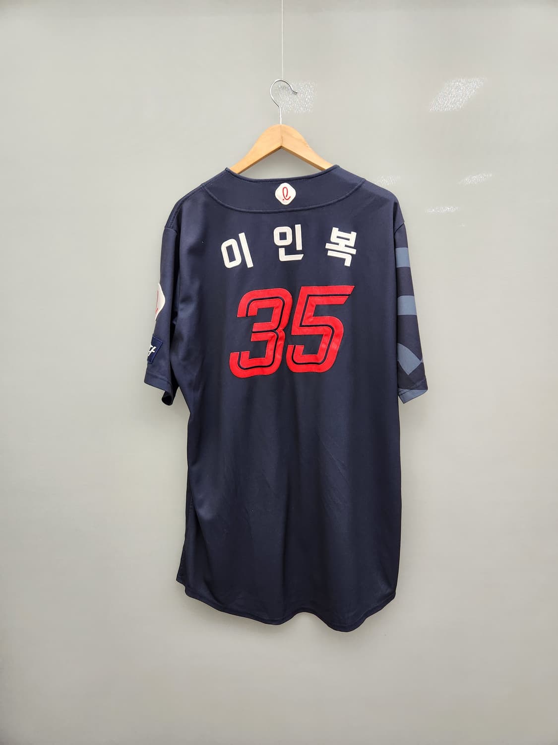 롯데 자이언츠 야구 유니폼 네이비 상품이미지5