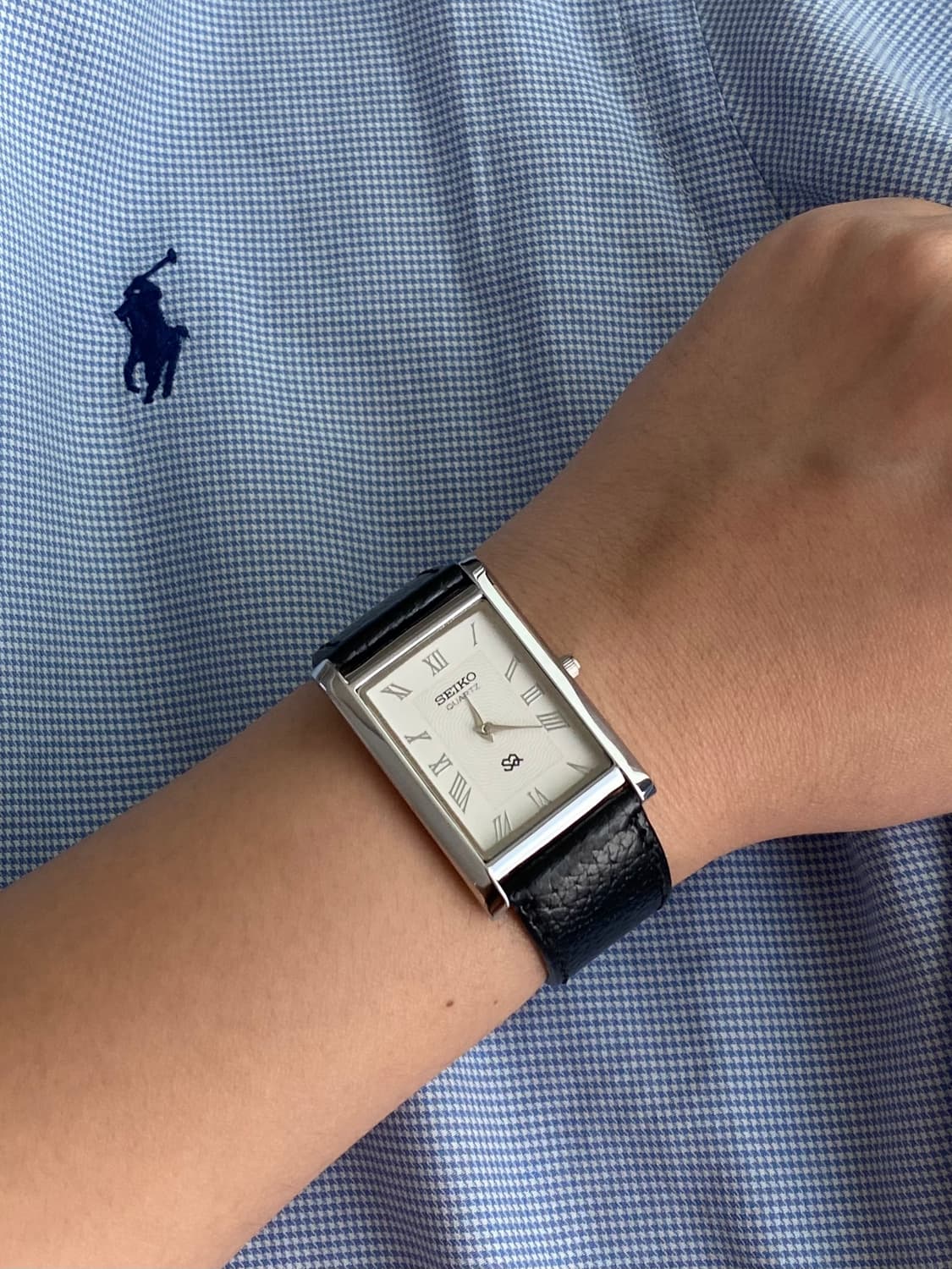 Seiko 세이코 쿼츠 탱크 상품이미지4